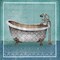 Regal Blue Tub I Poster Print by Elizabeth Medley - Item # VARPDX9244R